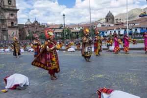 Festival del Inti Raymi in Peru.