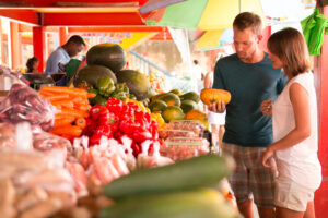 Victoria Markt auf den Seychellen
