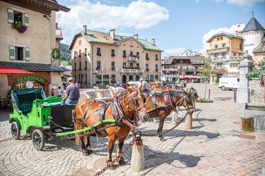 Mit der Pferdekutsche durch die historische Altstadt. 