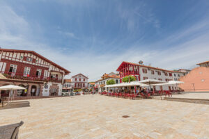 Baskisches Dorf in Frankreich