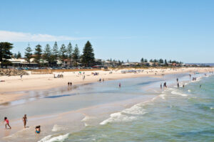 Henley Beach in Adelaide