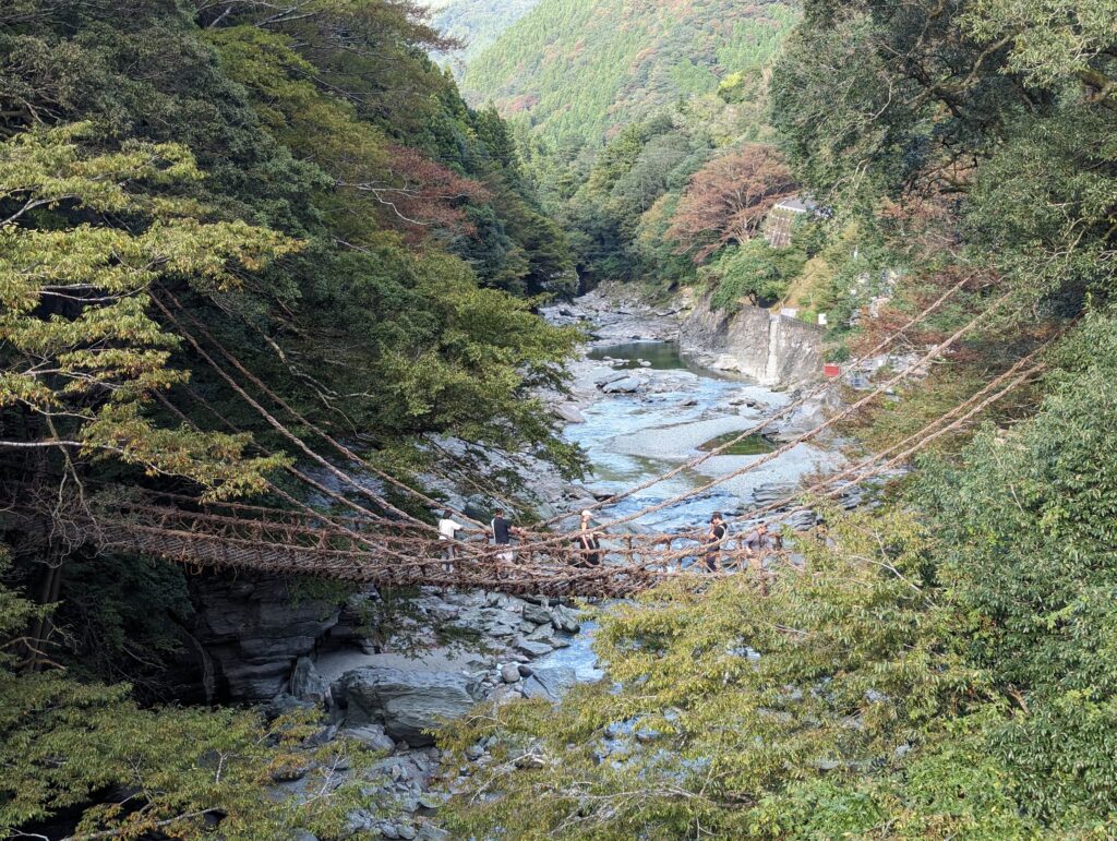 Iya Valley Brücke auf Shikoku