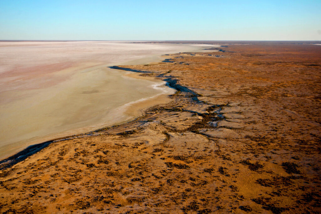 Lake Eyre in Adelaide