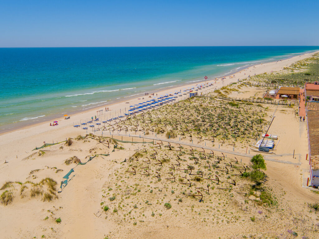An diesem Strand fühlen Sie sich auch mit ihren Kindern wohl.
