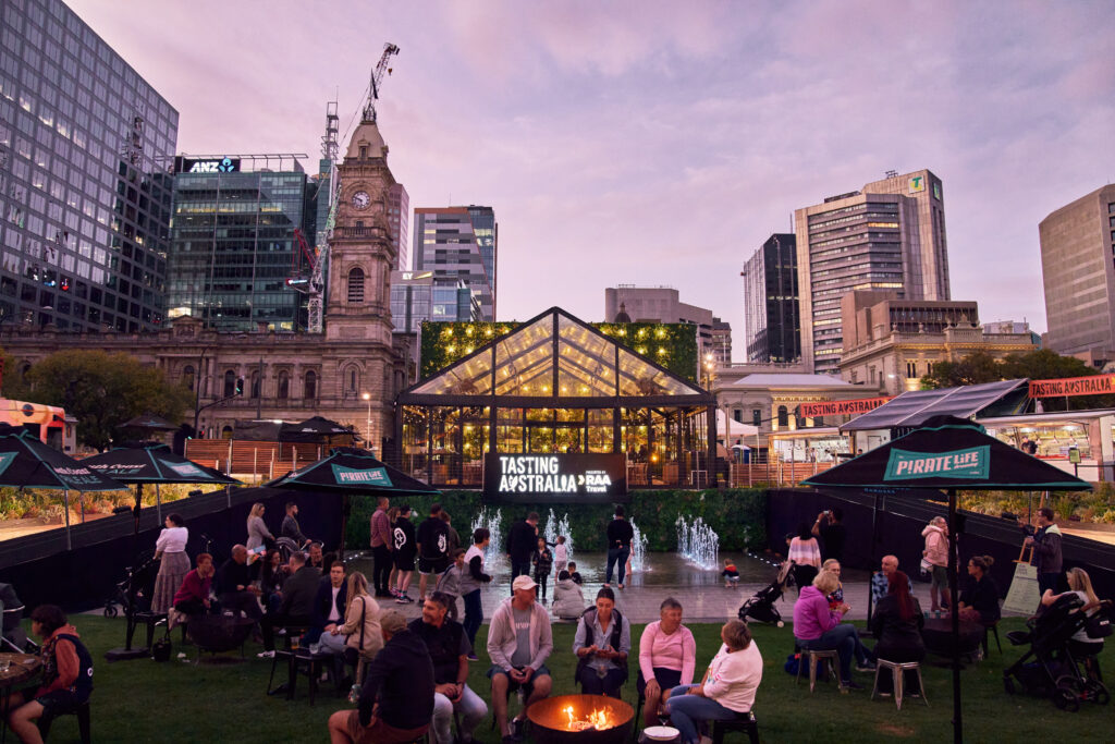 Das Restaurant Tasting Austrailia in Adelaide