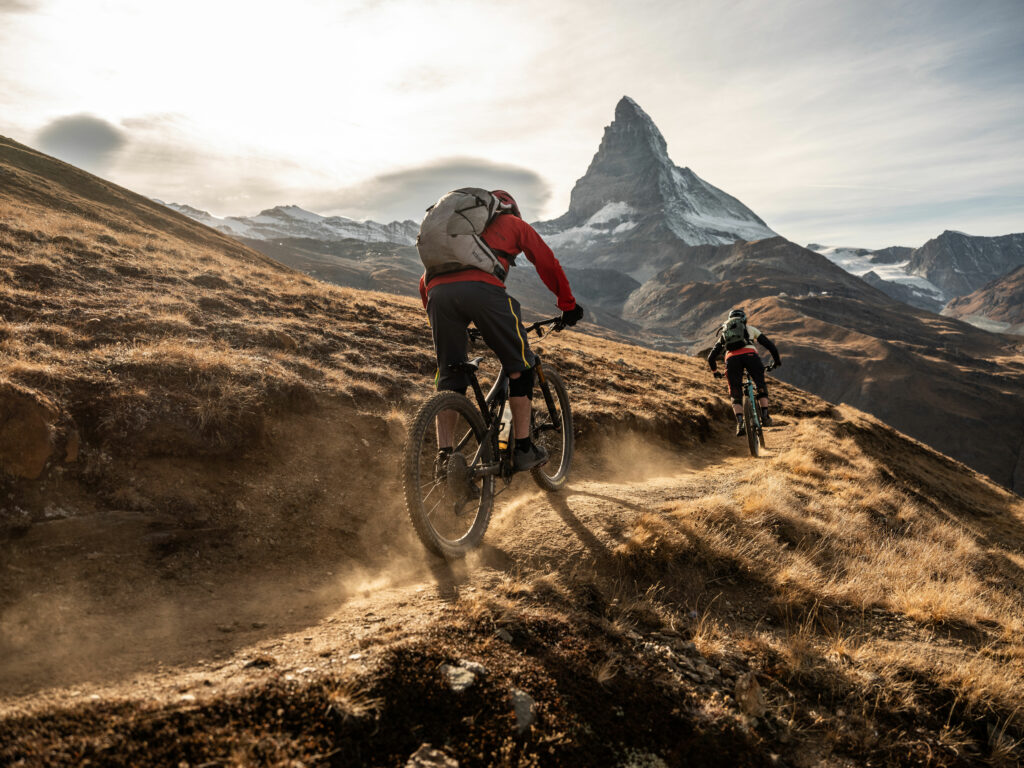 Mountainbike-Pfade für Touristen, die das Abenteuer suchen.