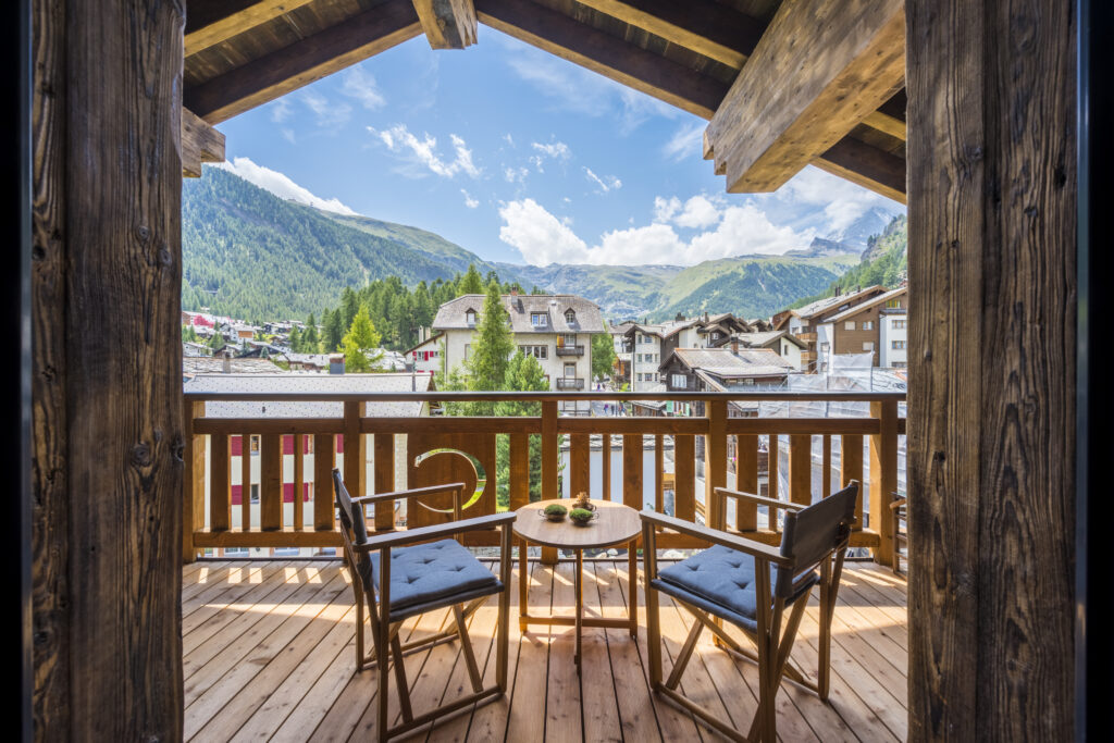 Der Ausblick aus dem Christina Penthouse.