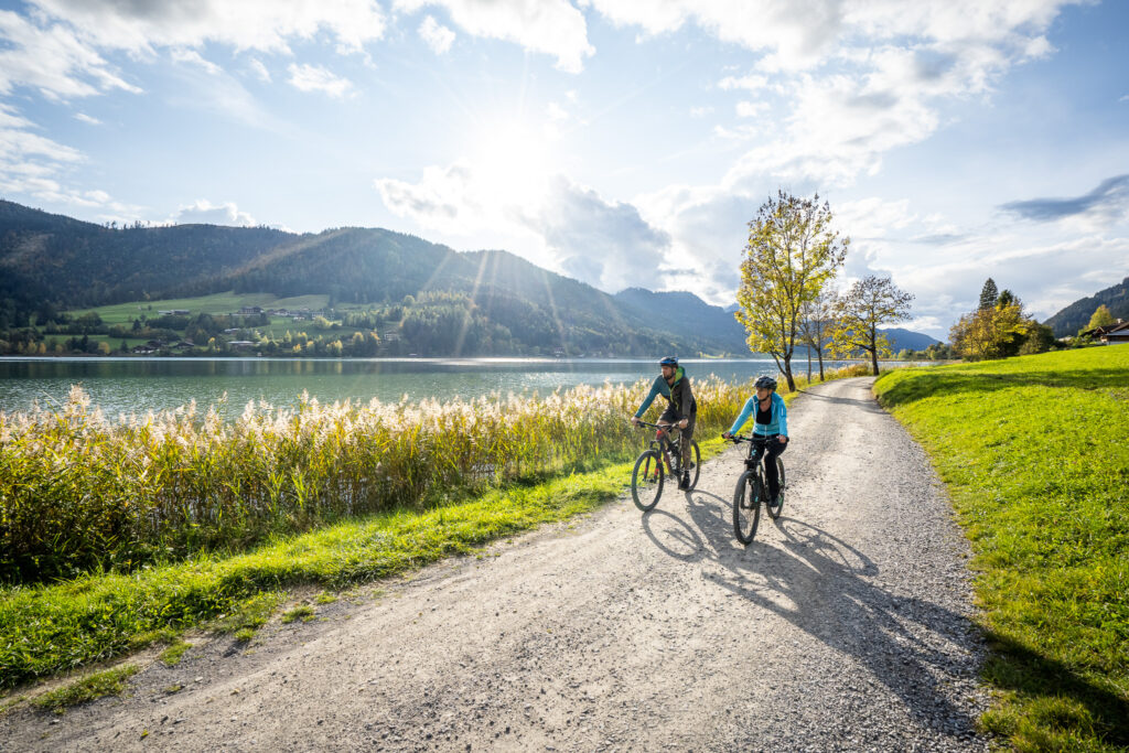 Zu den besonders beliebten Radrouten in Kärnten zählt der Drauradweg.