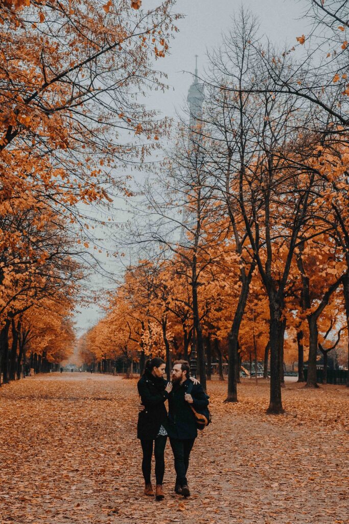 Paris im Herbst. 
