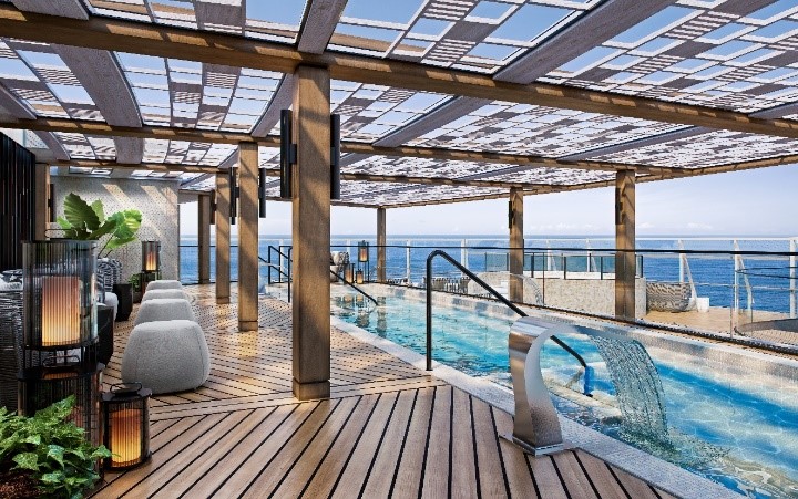 Entspannen und Wellness auf dem Oceania Cruise.